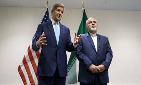 Zarif y Kerry se reúnen en Nueva York para debatir acuerdo nuclear iraní